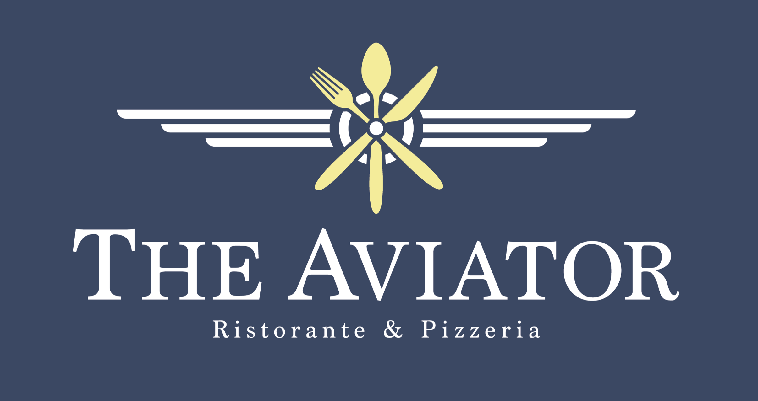 logo ristorante the aviator